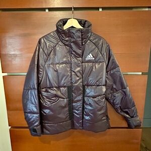 Women's Adidas Drawstring Puffer Jacket